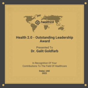 award recognition health dubai 2.0